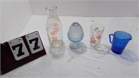 Milk Bottle / WIZRD OZ glass set
