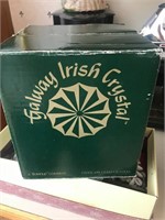 24 Galway Irish Crystal Stemed glasses