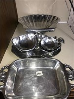 Serving pieces Trays, bowl