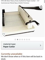 A4 paper cutter - HFS Heavy Duty