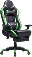 Ficmax Green Massage Gaming Chair High Back