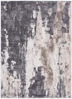 Luxe Weavers Euston Gray 8 x 10 Modern Area Rug