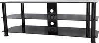 TV Stand for 39-inch to 60-inch TVs, Black