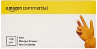 Disposable Gloves Orange, Size M (10 Boxes of 100)