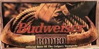 Calgary Stampede Budweiser vinyl banner 70"x36"