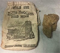 Gold Ore Mollie Kathleen Mine Cripple Creek CO