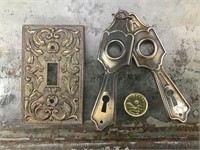 Vintage metal hardware