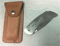 Vintage Unused Doral Zippo Pocket Knife