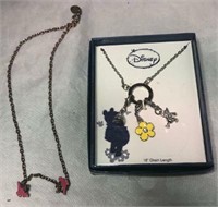 Disney Necklaces (Winnie the Pooh & Alladin)