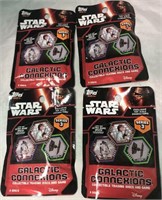 Lot of 4 Star Wars Galactic Connexions Packs