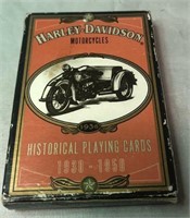 Deck of Sealed Harley Davidson Playing Cards