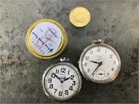 Vtg.pocket watches - for parts or repair
