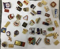 Group of lapel pins (Calgary/Olympics)