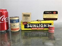 Vintage packaging - some w/ contents