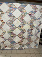 Handmade patchwork quilt