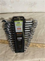 Pittsburg 14 pc standard wrench set