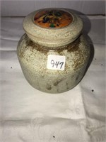 Pottery Ginger Jar