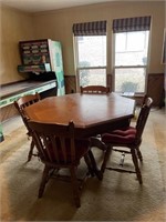 VTG BRUSNSWICK COMBO TABLE GAMES WITH CHAIRS FLIP