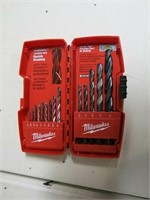 Milwaukee Drill Bits in Case