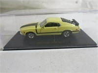 Yellow 1969  Mustang 4.5" Long (metal)