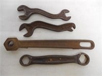 4 wrenches, Jamesway, Western Silo & others