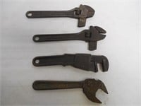 lot of 4 wrenches ABC, Cochran & others