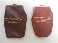 lot of 2 Christ Lamparter's & sons purses