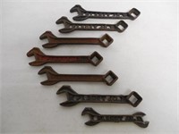 lot of 7 Planet Jr. wrenches