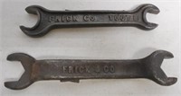 lot of 2 Frick & Co wrenches