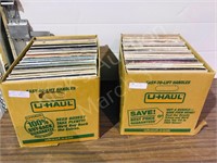 2 - boxes various LP's