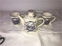 Tea Pot and mugs