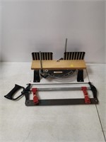 Mastercraft mitre saw and stand