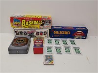 large lot of sports cards