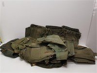 lot of military bags