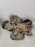 military style kids hats