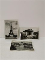 vintage pre ww2 paris france unused postcards