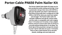 Porter-Cable PN650 Palm Nailer Kit