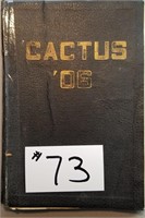 Marion High School 1906 Cactus Yearbook