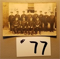 Marion Police Dept. 7/11/1908 Postcard
