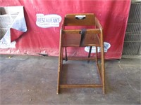 Bid x 3: Wooden High Chair