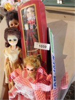 Vintage Dolls (lot of 4)