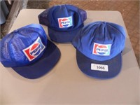 Vintage Pepsi Caps (lot of 3)