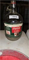 Vintage Coca Cola Coke 1gal. Glass Jug/Bottle