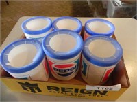 Vintage Pepsi Styrofoam Koozies (lot of 6)