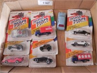 Vintage Motor Force Cars in orig. packs(toy/model)