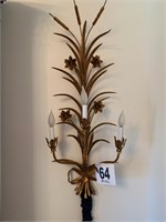 Hollywood Regency Lighted Sconce (Matches 62)