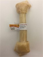 (12x bid) 9" Natural Rawhide Bone