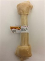 (12x bid) 9" Natural Rawhide Bone