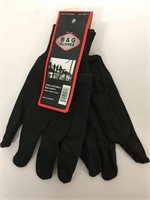 (12x bid) B&G Size Mens Cloth Gloves