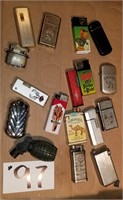 17 Vintage lighters